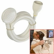 KUDOSALE Handheld Shower Head With Hose Spray Drains Strainer Bath Hose Sink Washing Hair Pet Lave Water